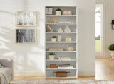 CD DVD storage cabinet, bookcase, adjustable shelf 8-layer storage, display bookshelf, home, office, 46840276
