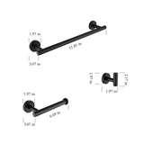3 - Piece Bathroom Hardware Set 15433443