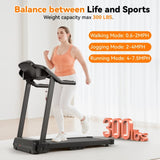 Treadmills for Home Treadmill with Incline Walking Pad Treadmill Running Machine 2.5HP Quiet 11711301