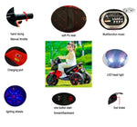 ZUN Kids Motorcycle Ride-On Motorcycle 3-Wheels Battery Powered Motorbike Rechargeable 12 V kids ride on W1760P252056