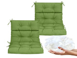 High Back Chairs Set of 2, Waterproof Outdoor Rocking Chair with Ties, Rocking Chair 65501631