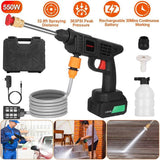 Cordless Pressure363PSI Portable Pressure Washer with 2 Rechargeable 20000mAH Battery Power 21398480