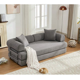78.5" Folding Out Sleeper Sofa Bed,4-in-1 DIY Combination W1628P216721