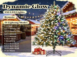 6ft Full Artificial Christmas Tree with Hinged Branches 87884223