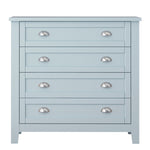 ZUN Drawer Dresser BAR CABINET side cabinet,buffet sideboard,buffet service counter, solid wood W679102745