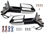 Power Tow Mirror fit for Chevy Silverado 2500/3500 2014-2019 Heated LED Signal LR 88925575