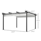 Retractable Pergola Canopy 90858122