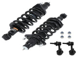 4pc Rear Struts Coil Spring Sway Bar fit for 2007 2008 2009 2010 2011 Honda CR-V CRV 38338453