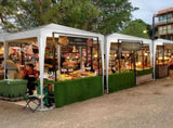 6.5x6.5ft Pop Up Canopy Tent, Outdoor Tent Canopy Foldable Portable Canopies for Camping, Patio, 94550157