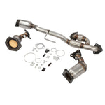 ZUN For 2009 To 2014 Nissan Murano 3.5L V6 Catalytic Converter Set With Flex Y Pipe 88421538