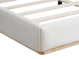 Elegant Upholstered Bed With Solid Wood Frame, Unlocking A New Experience Of Comfortable Sleeping, N769P293458A