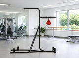 2-in-1 Adjustable Height Punching Bag Stand, Heavy Bag Stand with Weighted Base & Speed Bag, for 03239420