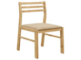 Natural and Tan 3-piece Dining Set with Drop Leaf B062P145452