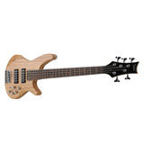 ZUN 44 Inch GIB 5 String H-H Pickup Laurel Wood Fingerboard Electric Bass 24572750