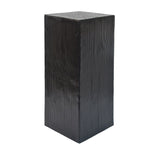 Wood-Look Square-Column MGO End Table, H33.75",Wood-Like Distressed Finish, Mix with Different N770P284172B