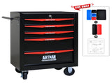 Rolling Metal Tool Chest with 5 Drawers, 20" 5-Drawer Tool Chest Cabinet with Ball Bearing Drawer W1102P245231