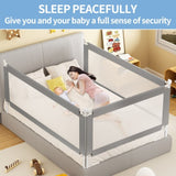 Bed Rail for, Detachable Baby Bed Rail Guard, Suitable for Queen, Full, Bed Rails for T3210P305486