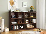 10-shelf Bookcase,Walnut W331P236404