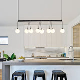 Broghan 8 - Light Sphere Globe Chandelier Kitchen Pendent LightUnable ship on weekends, 34721478