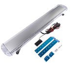 White/Amber 55" 104W LED Strobe Light Bar Emergency Beacon Hazard Warning Flash 62027147