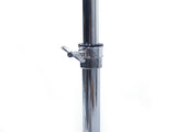 Straight Cymbal Stand Drum Hardware Percussion Mount Holder Gear Set Silver 22973420