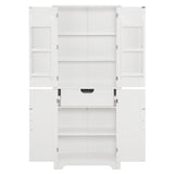 ZUN Bathroom cabinets, storage cabinets, cupboards, storage cabinets with doors, display cabinets with 54297358