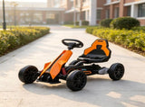 12V Electric Go Kart for Kids - Vibrant Orange Edition with Full Adjustable Speed System, 25735402