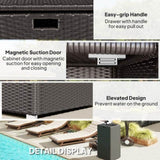 Outdoor Towel Rack/Storage Cabinets/Lockers/rolling wardrobe 19960745