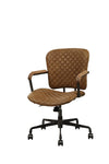 ZUN Coffee Swivel Office Chair B062P215474