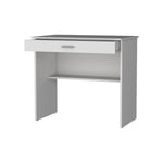 ZUN Kaylor Storage Desk, Modern Design with Drawer and Shelf B128P176188