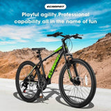 ZUN A24299 24 inch Mountain Bike Bicycle for Adults Aluminium Frame Bike Shimano 21-Speed with Disc W1856138245