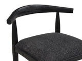 BAR STOOL IN BLACK FABRIC N771P339893H