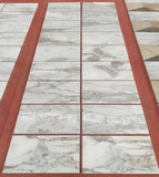 12*24 White marble, natural marble, for wall and floor, polished marble tile, natural stone W1696P262331