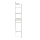 3-Tier Metal Over the Toilet Bathroom Storage Shelf, White 01877577