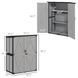 Outdoor Garden Storage Shed Tool House 56266901