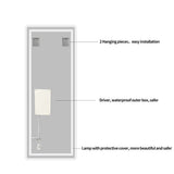 Full Length Mirror Lighted Vanity Body Mirror LED Mirror Wall-Mounted Mirror Big Size Rounded W2709P178826
