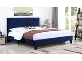 Blue Cal King Upholstered Bed B361P497720