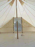 SAM&HAIBEI 6 Persons Tent Bell Tent Glamping,4 Seasons Yurt Tent for Camping, Heavy Cotton W2967P229852