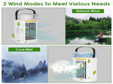 Portable Air Conditioners,4-IN-1 Portable AC Unit with 3 Speeds Nightlight,Evaporative Air Coler for 56531978