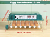 36 Eggs Incubators for Hatching Eggs,Egg Incubator 4 Automatic Incubate Mode,Chicken Incubator 78094403