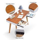 ZUN Wooden Writing Desk for Office,Solid Wood Computer Table for Home ,Simple Style,Study Table with W76056847