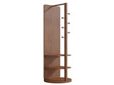 Full-length mirror solid wood rubber wood glass, 65.7*17.7in Large mirror 35197310