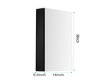 18 x 36 Inch Wall mounted Bathroom Medicine Cabinet with Mirror W2287P290216