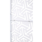 Outdoor & Indoor Privacy Metal Privacy 76" H48" W, Freestanding Decorative Privacy W465P193281