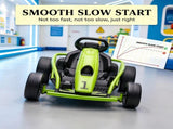 24V Kids Drift Kart with Dual Speed Modes 25683392