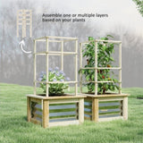 ZUN Raised Garden Bed/ Garden Bed （Prohibited by WalMart） 51841637