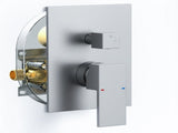 Male NPT Brushed Nickel Shower System, Shower Faucet Set for Bathroom Shower Fixtures with 10 Inch 87854827