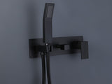 Trustmade 12 Inches Matte Black Shower System Bathroom Luxury Rain Mixer Shower Combo Set Wall TMSF12LYJ-2W01MB