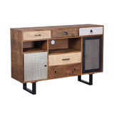 31.5x17.5x31.5" Rustic 2-Drawer Kitchen Island W2078P174944