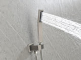 Handheld Shower Head with 59-inch Shower Hose and Adjustable Shower Bracket 99165074